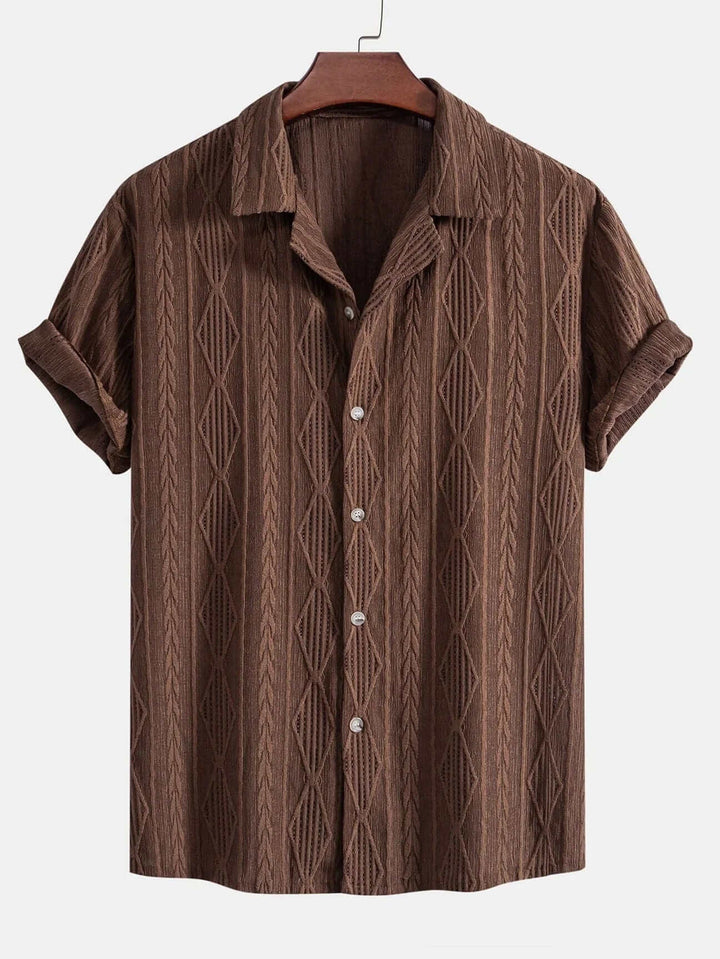 Men's Breathable Cotton Shirt: All-Season Comfort