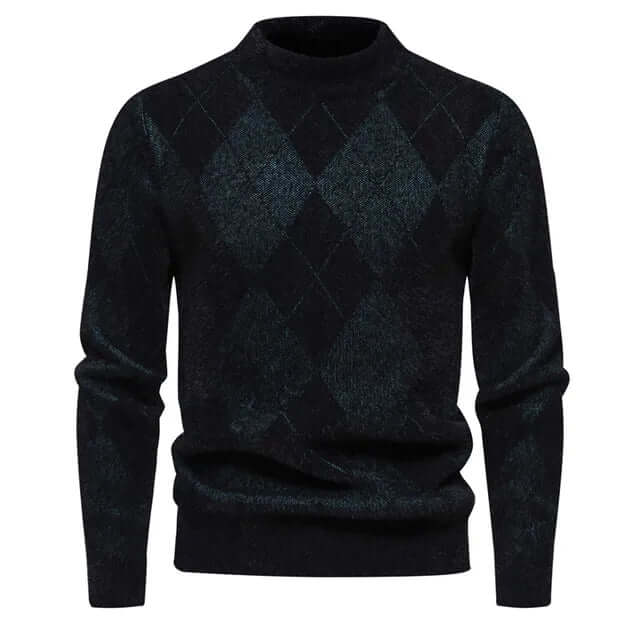 Men's Classic Argyle Knit Sweater