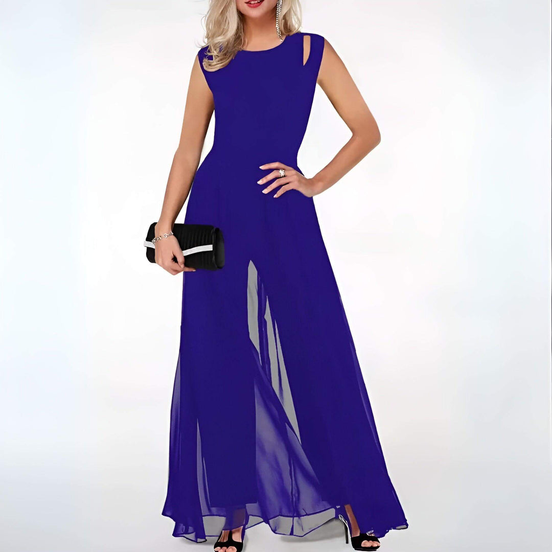 Elegant Sleeveless Summer Dress