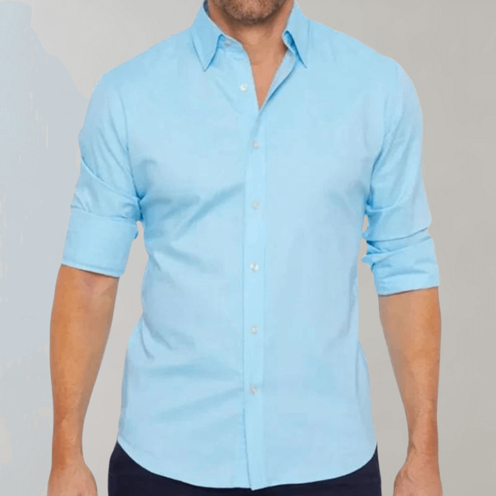 Men's Wrinkle-Free Dress Shirt: Everyday Comfort & Style