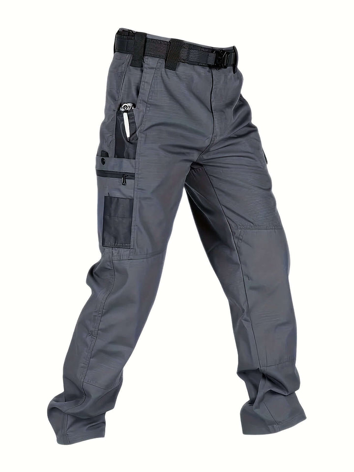 Men's Relaxed-Fit Multi-Pocket Cargo Pants
