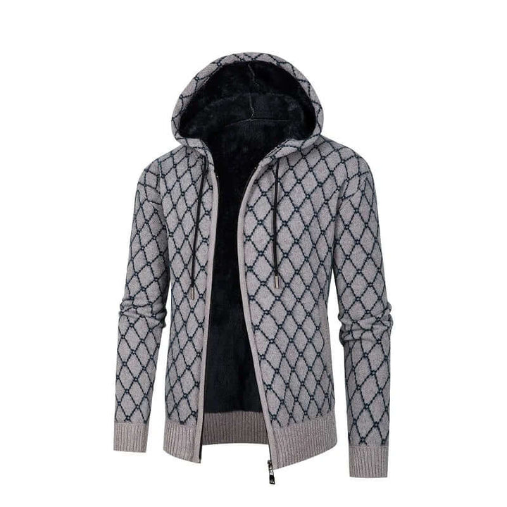 Men's Casual Hooded Jacket: Relaxed Fit, Versatile Style