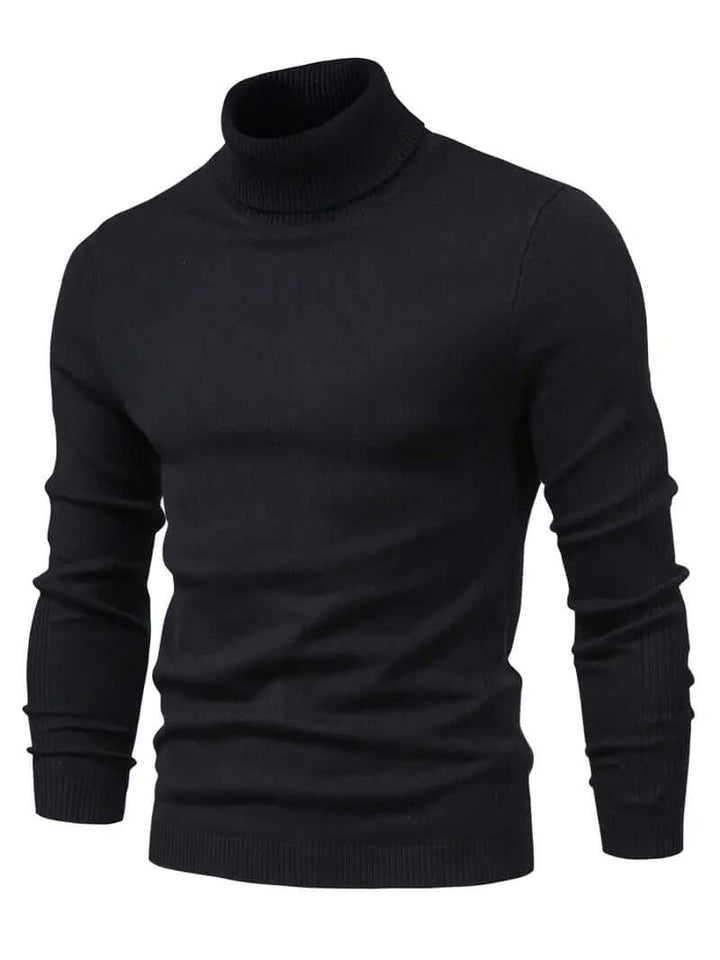 Men's Casual Turtleneck Pullover Sweater