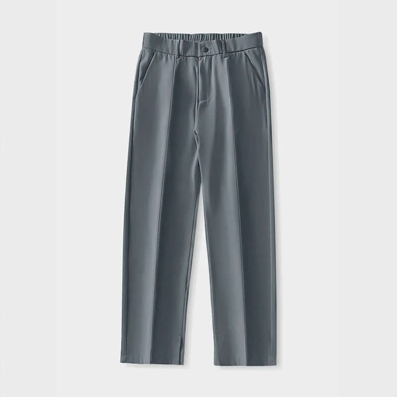 Men's Casual Seam Detail Trousers