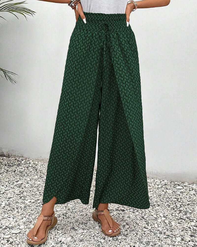 Women's Breathable Tulip Wide Leg Pants