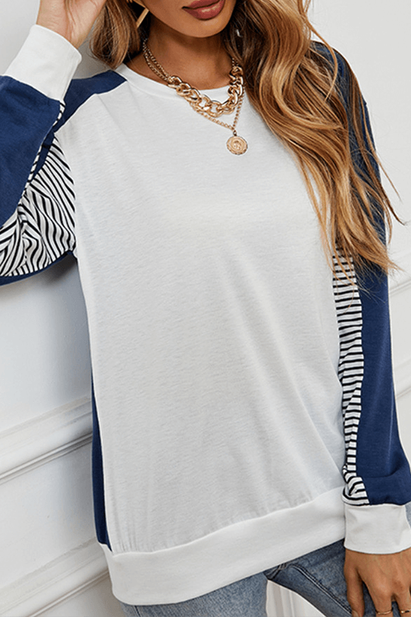 Women's Relaxed Fit Striped Summer Top