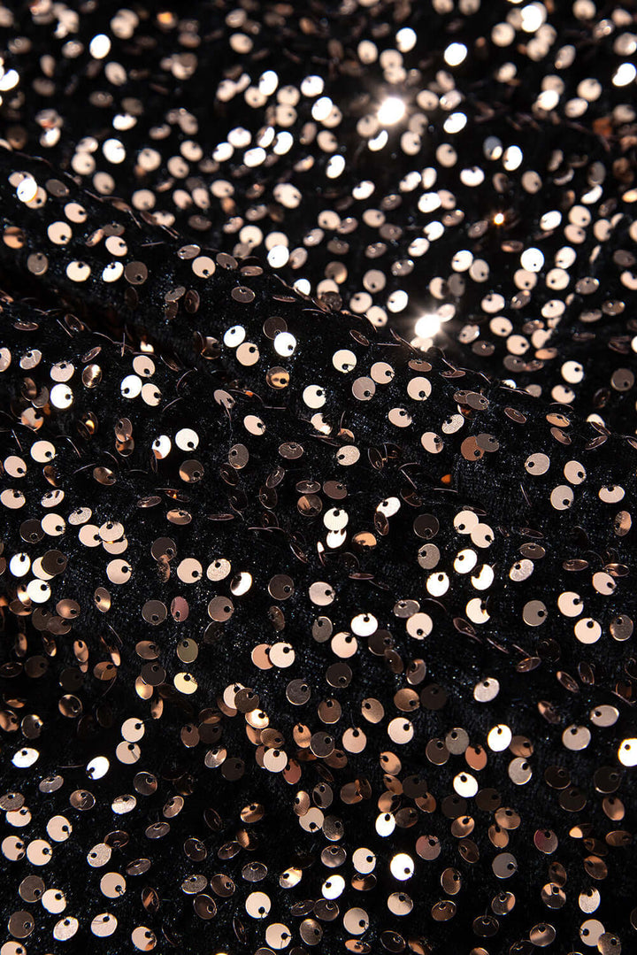 Elegant Party Dress: Luxury Polyester Fabric