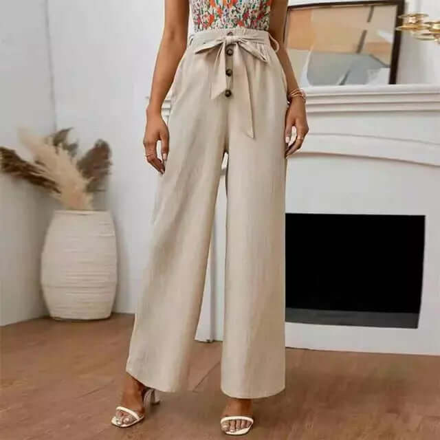 Wide-Leg Elegant Pants for Women