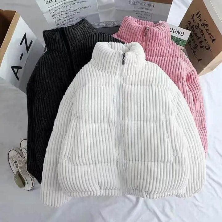 Women's Stylish Zip-Up Jacket: Casual & Comfortable