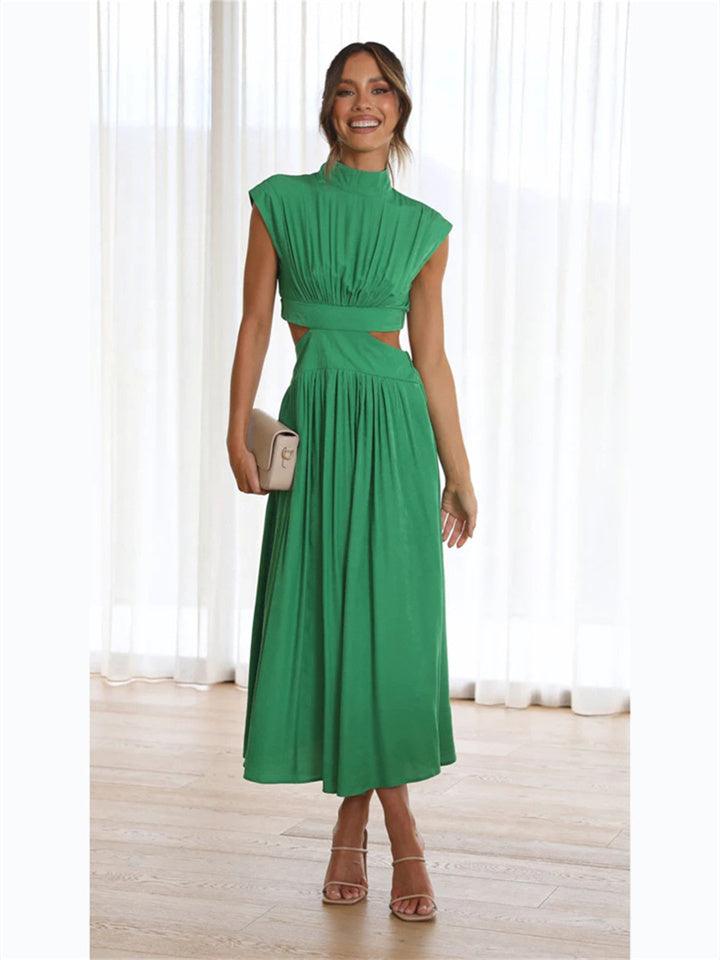 Women's Sleeveless Summer Dress: Lightweight Casual Dress