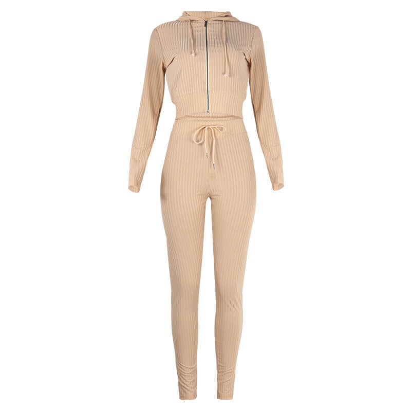 Women's Stylish Hoodie Tracksuit Set