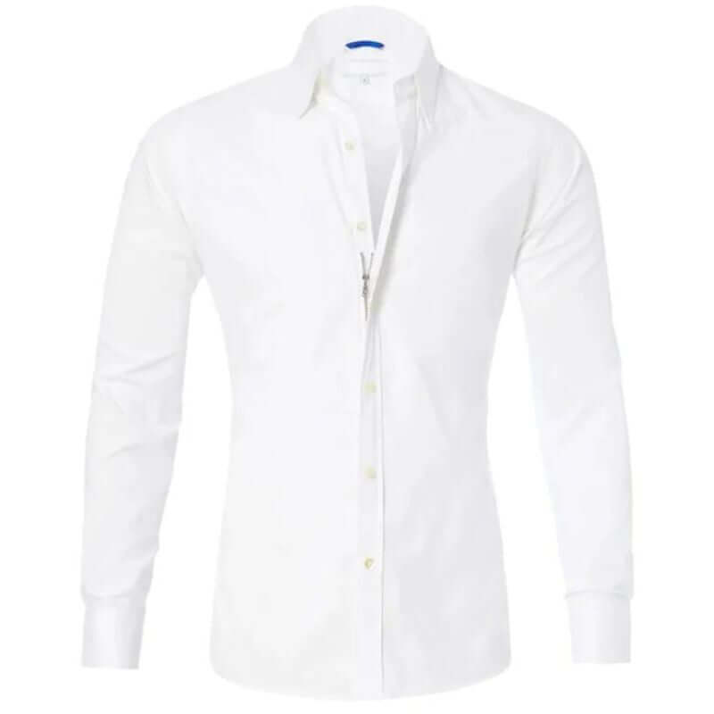 Men's Slim Fit Long Sleeve Dress Shirt