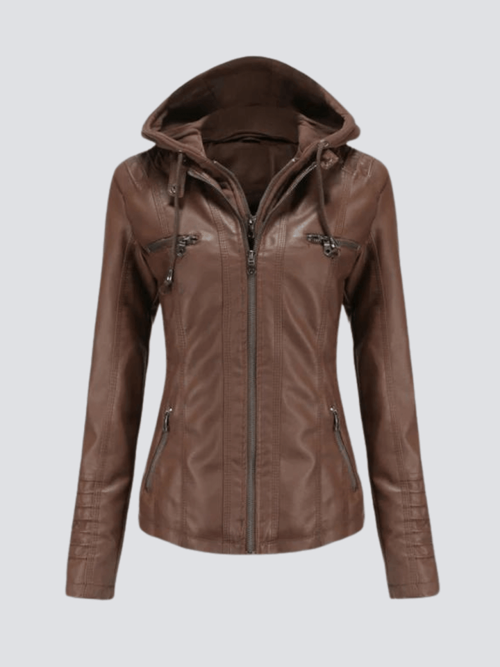 Women's Hooded Classic Jacket: Versatile & Stylish Outerwear