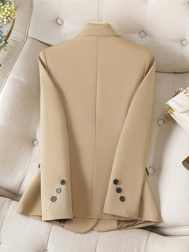 Women's Classic Tailored Single-Button Blazer