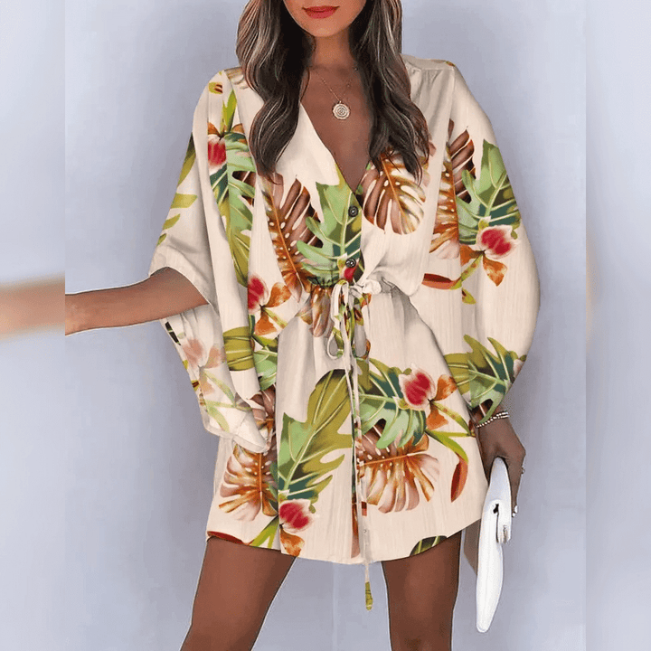 Elegant Summer Dress: Sustainable & Breathable Women's Dress