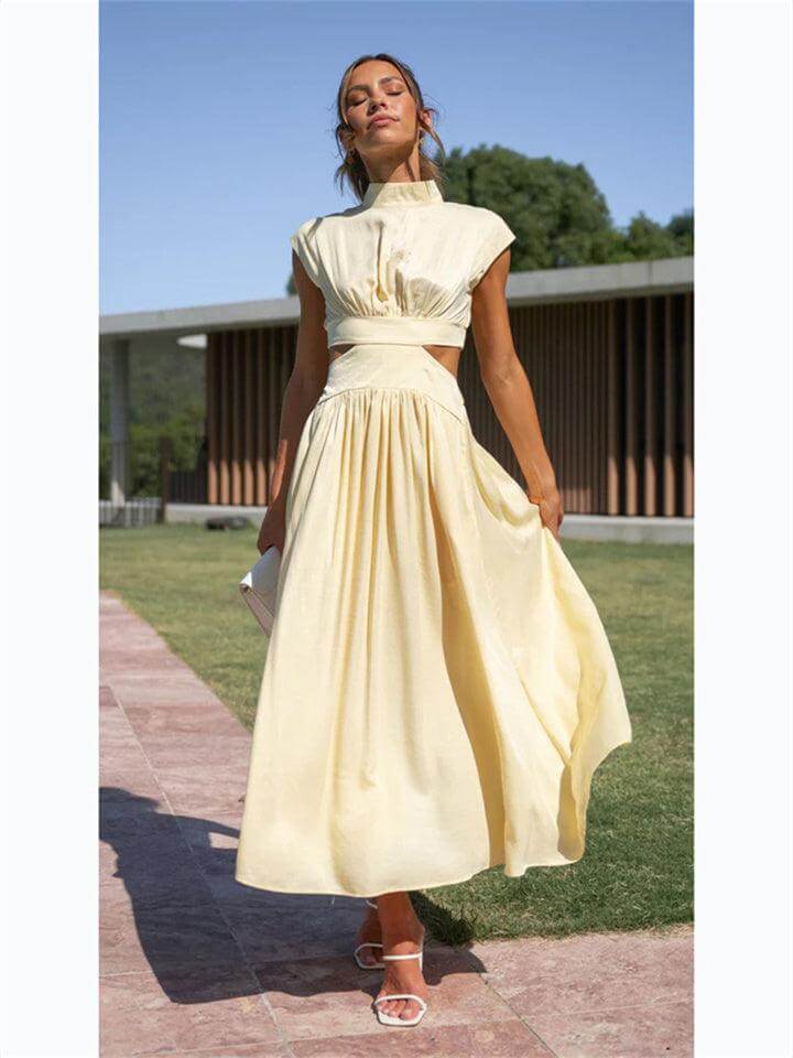 Women's Sleeveless Summer Dress: Lightweight Casual Dress