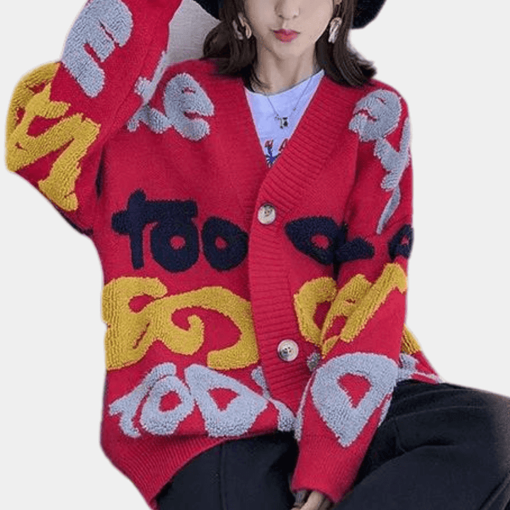 Women's Elegant Cotton Cardigan: All-Season Versatile Layer