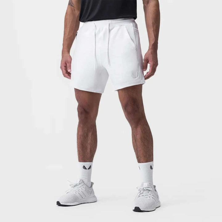Men's Athletic Shorts: Breathable, Elastic Waistband, Side Pockets