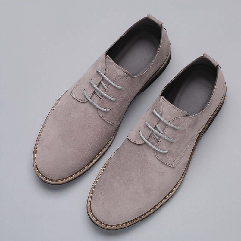 Men's Suede Casual Outdoor Shoes: Classic Style & Comfort