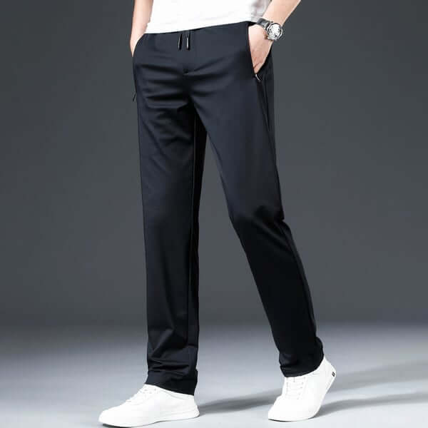 Men's Stretch Athleisure Pants: Comfortable & Stylish