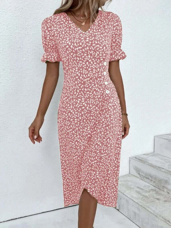 Women's Summer Knee-Length Relaxed Dress