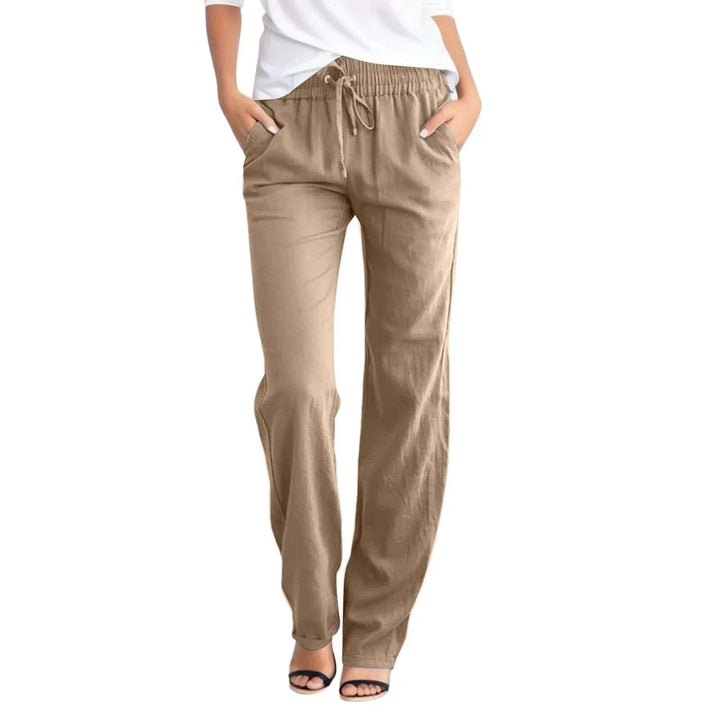 Women's Relaxed Straight Leg Casual Pants