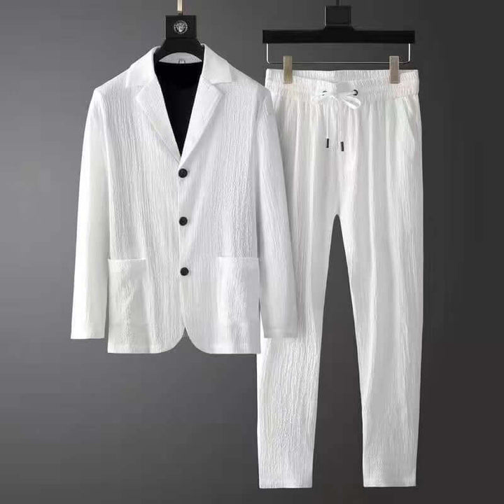 Men's Lightweight Summer Blazer Pant Set