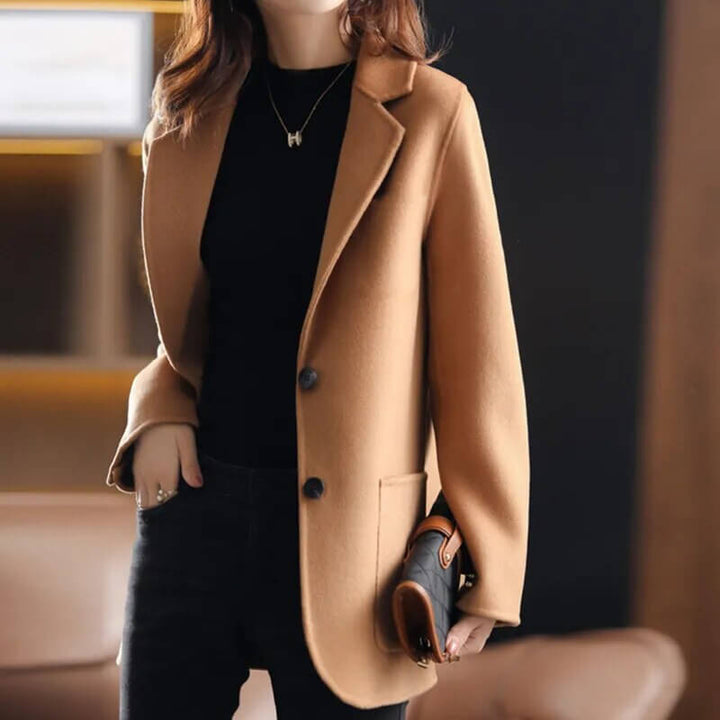 Women's Slim-Fit Tailored Blazer: Lightweight & Sustainable