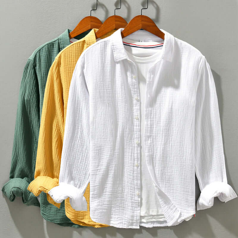Men's Relaxed Fit Cotton Shirt