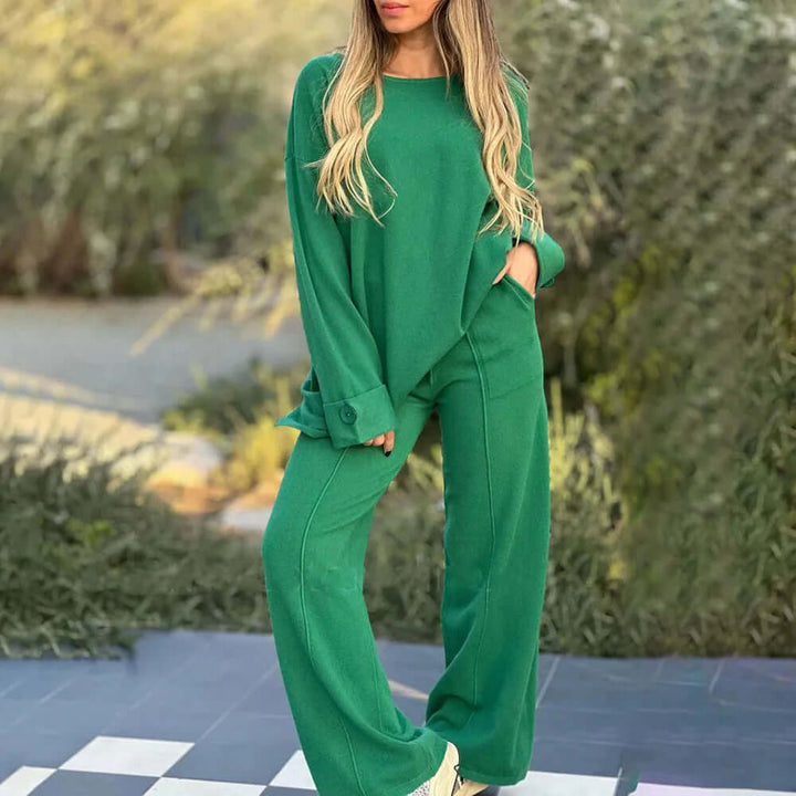 Women's Elegant Breathable Two-Piece Set