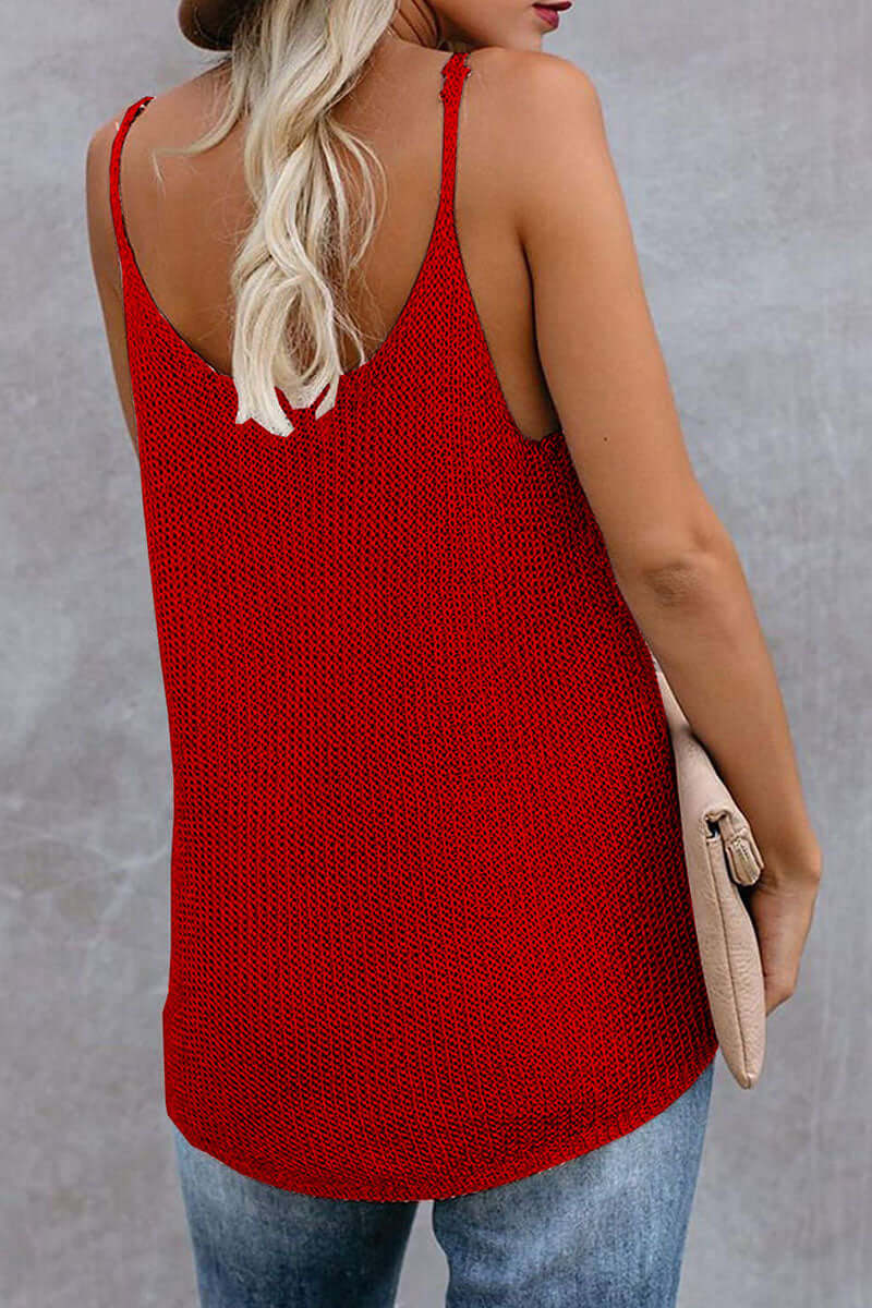 Women's Summer Knitted Sleeveless Top