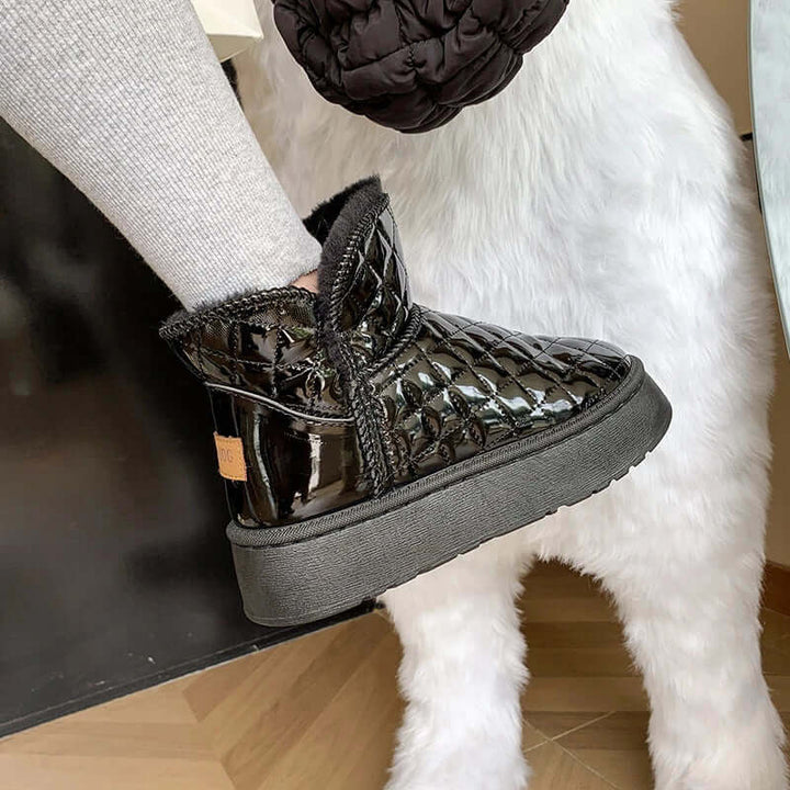 Women's Waterproof Chunky Sole Boots