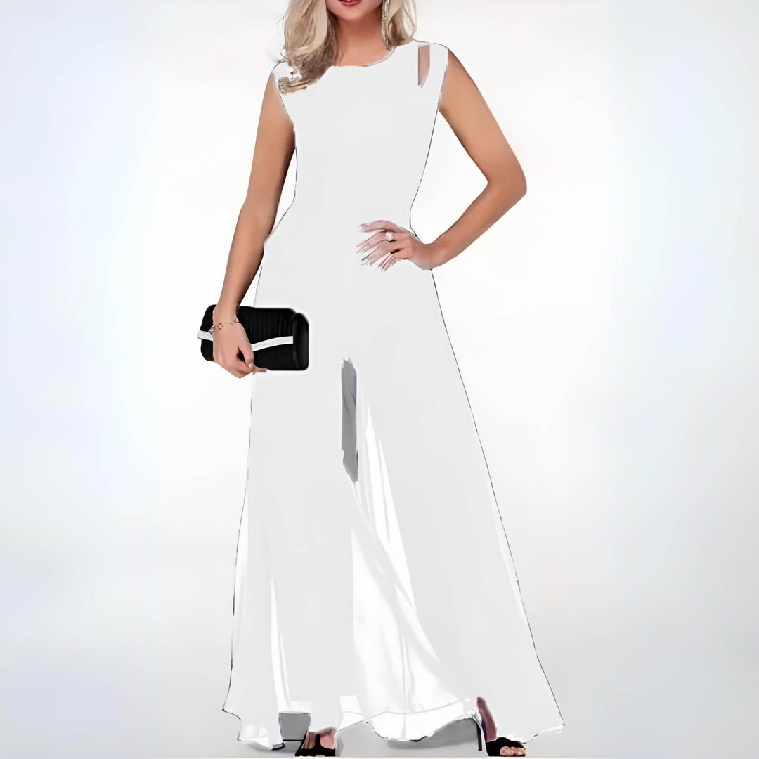 Elegant Sleeveless Summer Dress