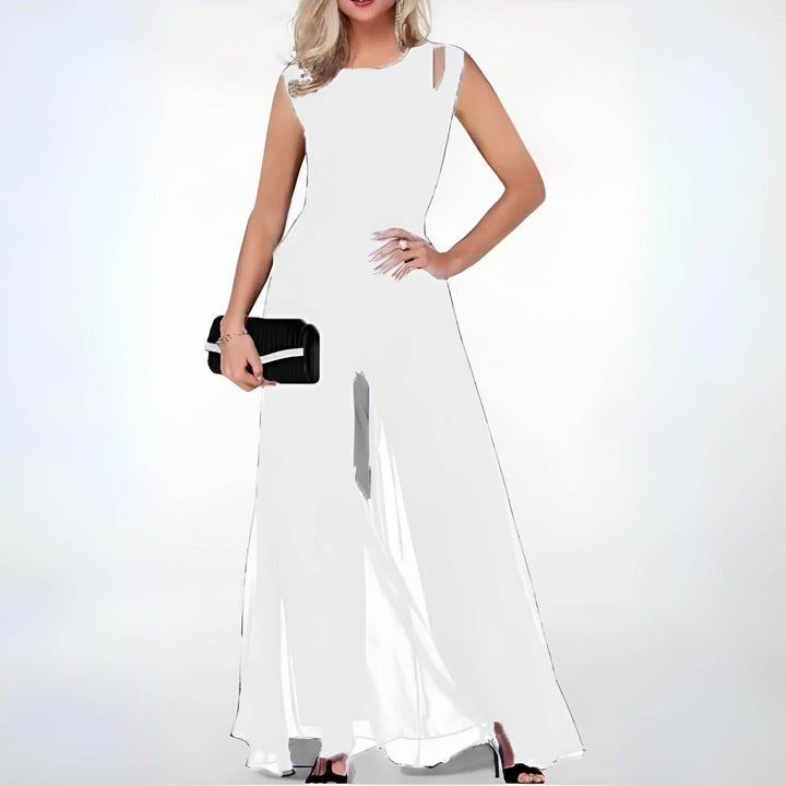 Elegant Sleeveless Summer Dress