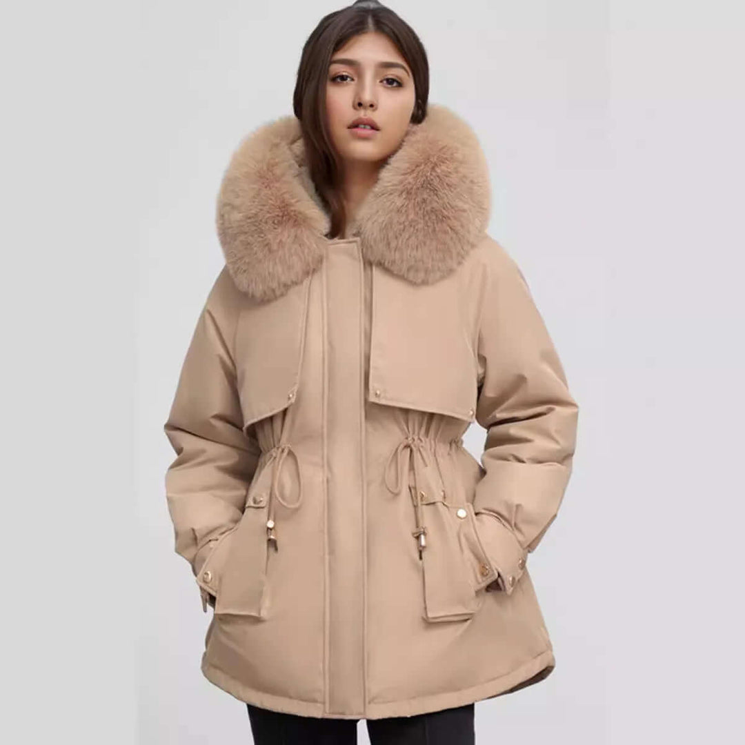 Women's Warm Fur Collar Winter Coat