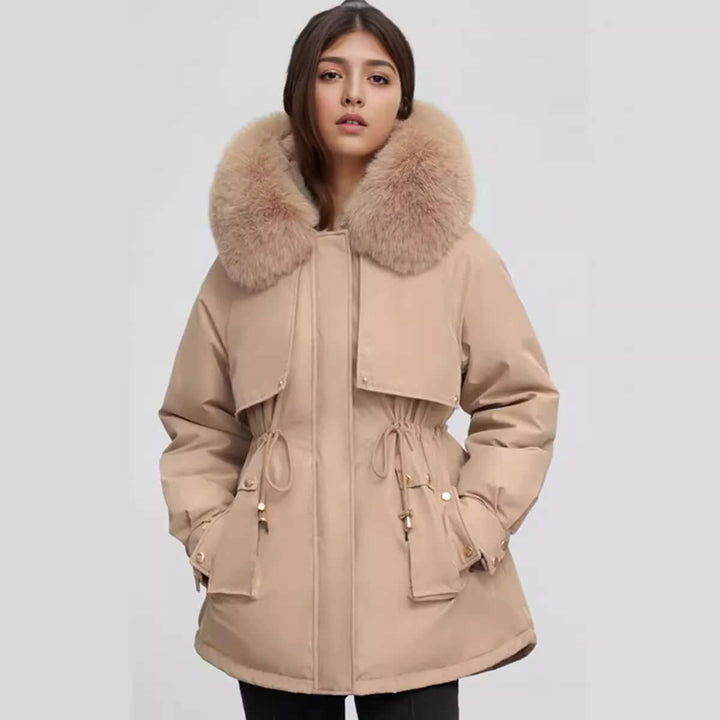 Women's Warm Fur Collar Winter Coat