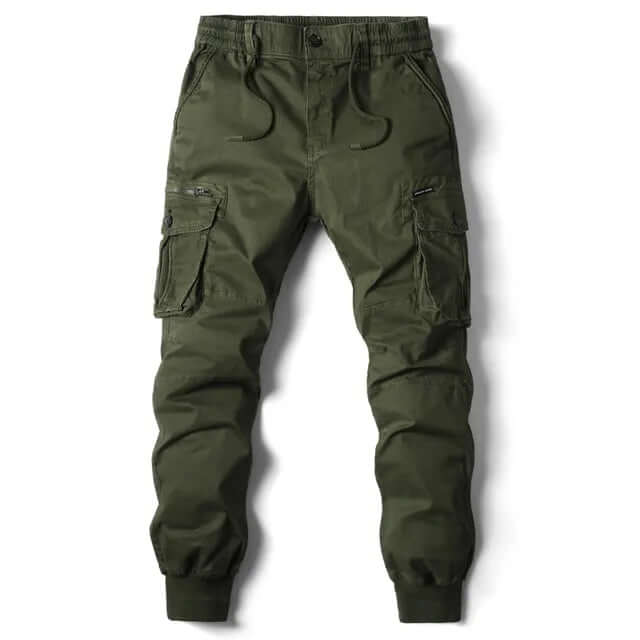 Men's Relaxed-Fit Cargo Pants: Multiple Pockets & Durable Cotton
