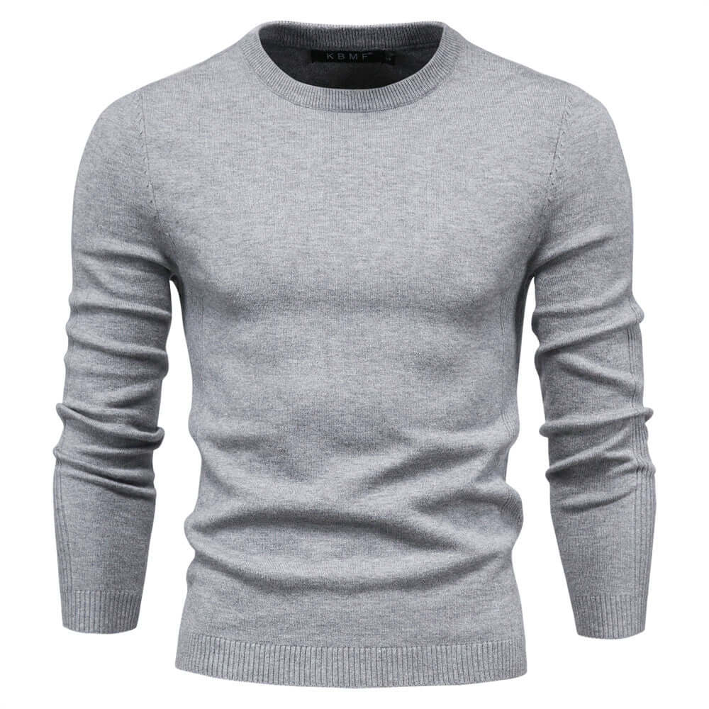 Men's Classic Knit Pullover Sweater: Autumn & Winter Warmth