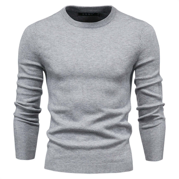 Men's Classic Knit Pullover Sweater: Autumn & Winter Warmth