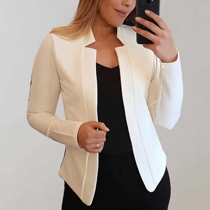 Women's Tailored Open-Front Blazer
