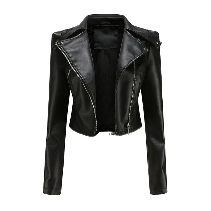 Women's Rugged Biker Jacket: Stylish & Durable Outerwear