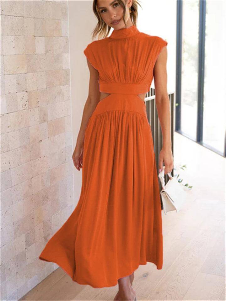 Women's Sleeveless Summer Dress: Lightweight Casual Dress