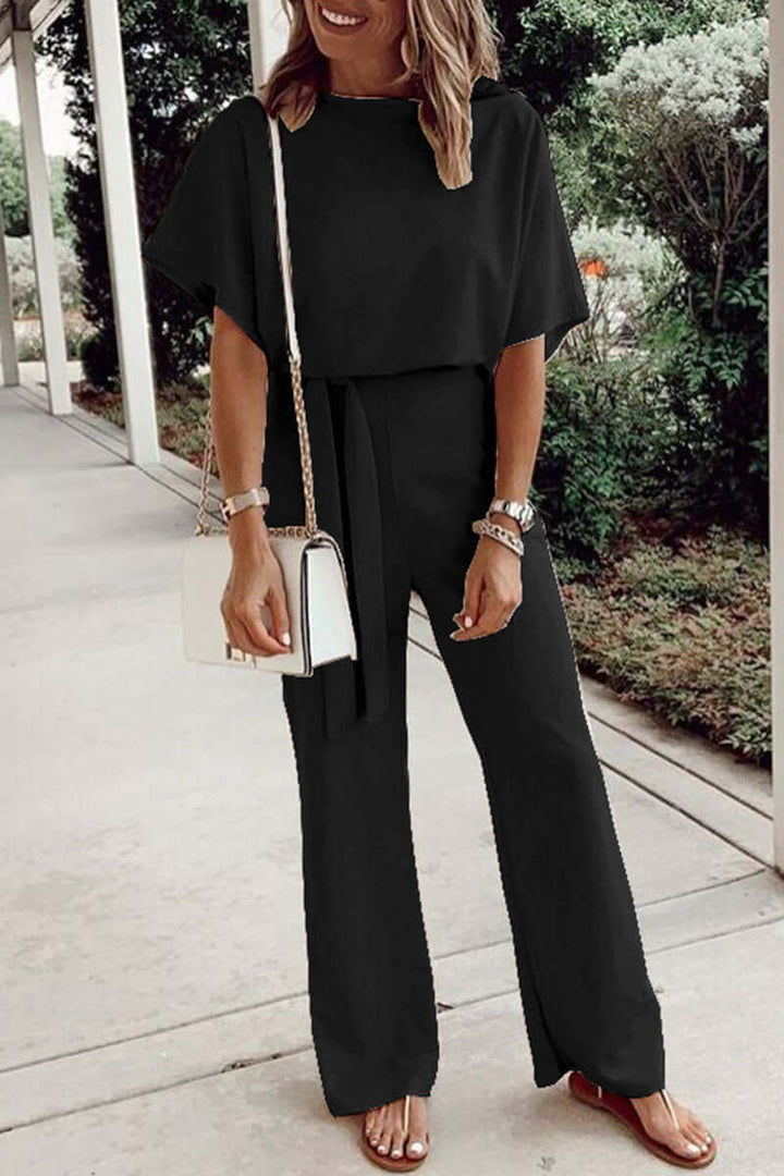 Women's Relaxed Fit Casual Jumpsuit