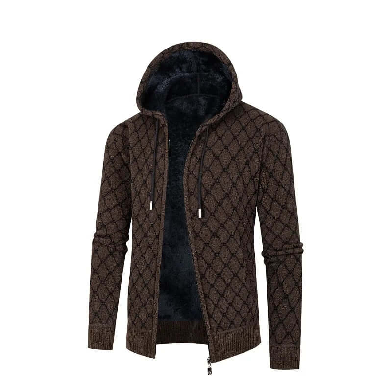 Men's Casual Hooded Jacket: Relaxed Fit, Versatile Style