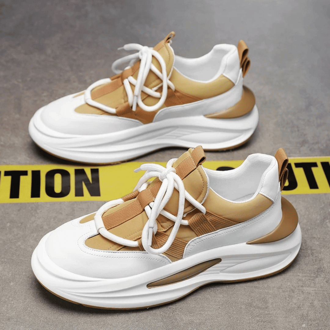 Men's Chunky Sneakers: Cushioned, Sporty Lace-Up Design