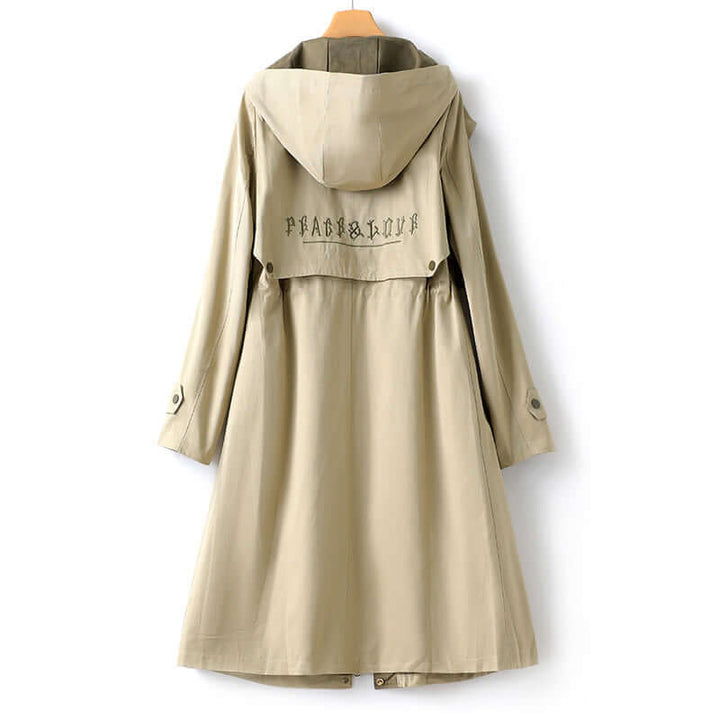 Women's Tailored Windbreaker Jacket: Water-Resistant & Stylish