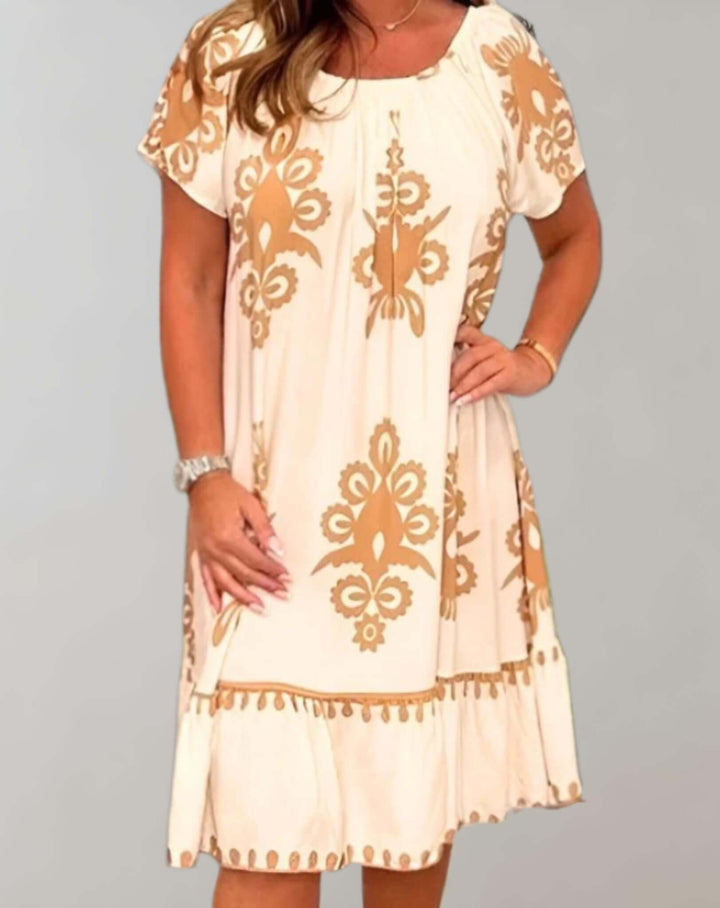 Women's Summer Floral Midi Dress