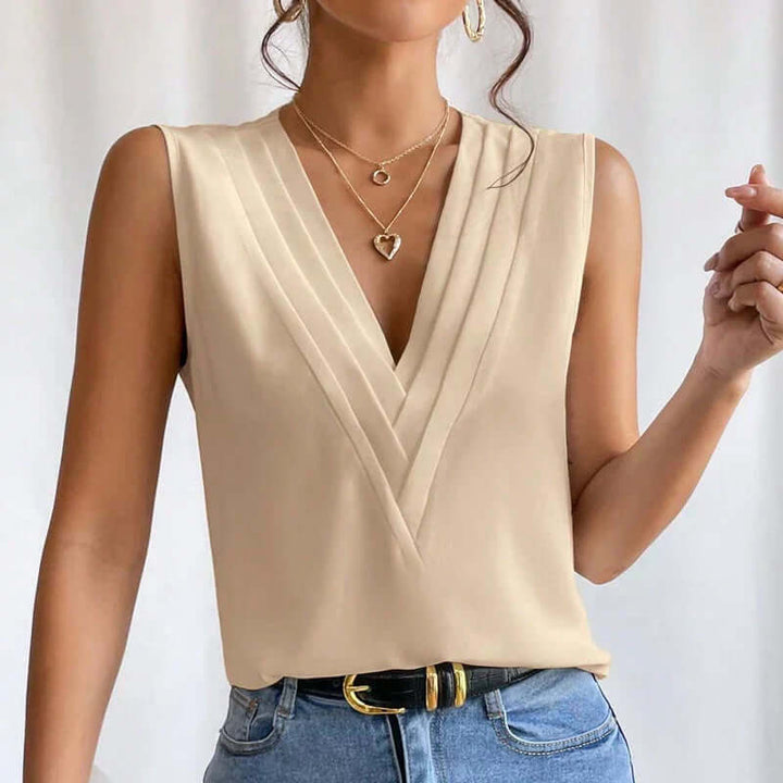 Women's Sleeveless Loose-Fit Summer Blouse