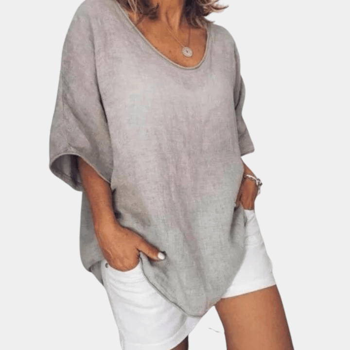 Oversized Soft Gray T-Shirt: Everyday Comfort