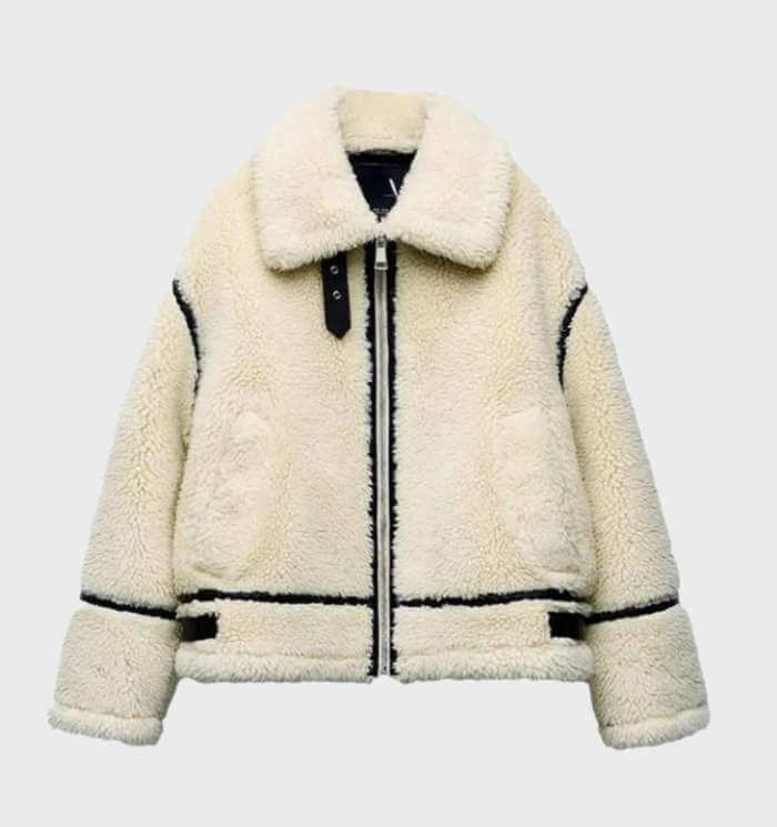 Women's Oversized Fleece Zip Jacket: Cozy & Stylish